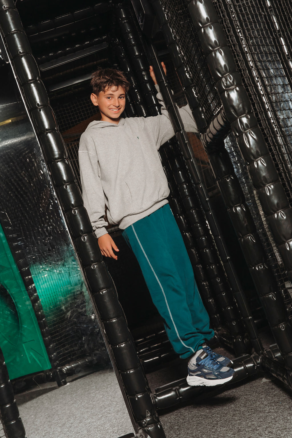 LORENZO jongens sneakers blauw
