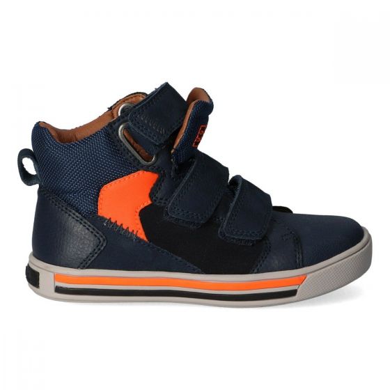 Dex Day - 421857-620 - Blauw-Oranje Hoge sneakers voor Jongens